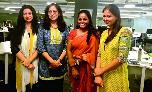 TOP SPEAKERS: Purnima Kamble, Chaya Pamula, Vishalakshi Reddy and Shephali Shrimali TOP SPEAKERS: Purnima Kamble, Chaya Pamula, Vishalakshi Reddy and Shephali Shrimali
